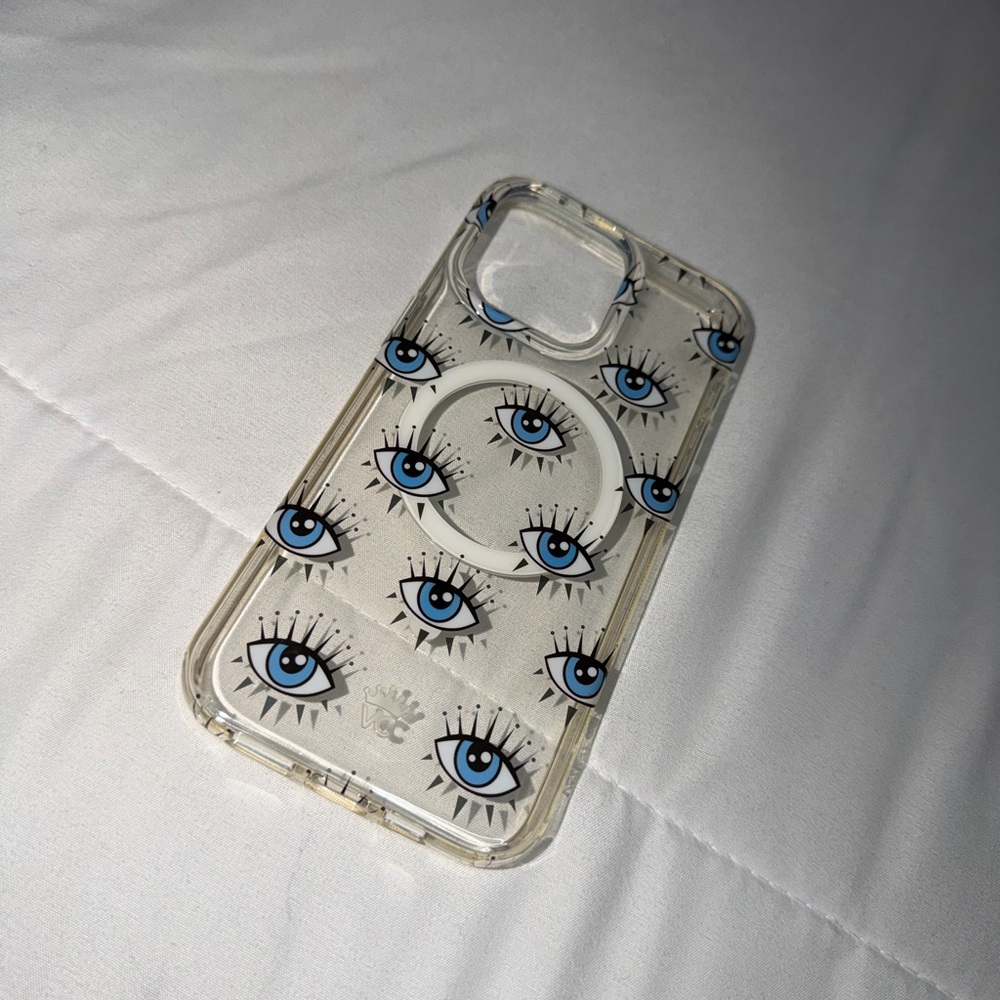 Velvet Caviar Clear Eye Design Phone Case